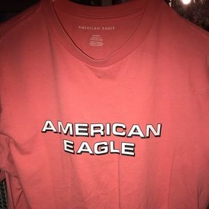 American Eagle pink T shirt size M